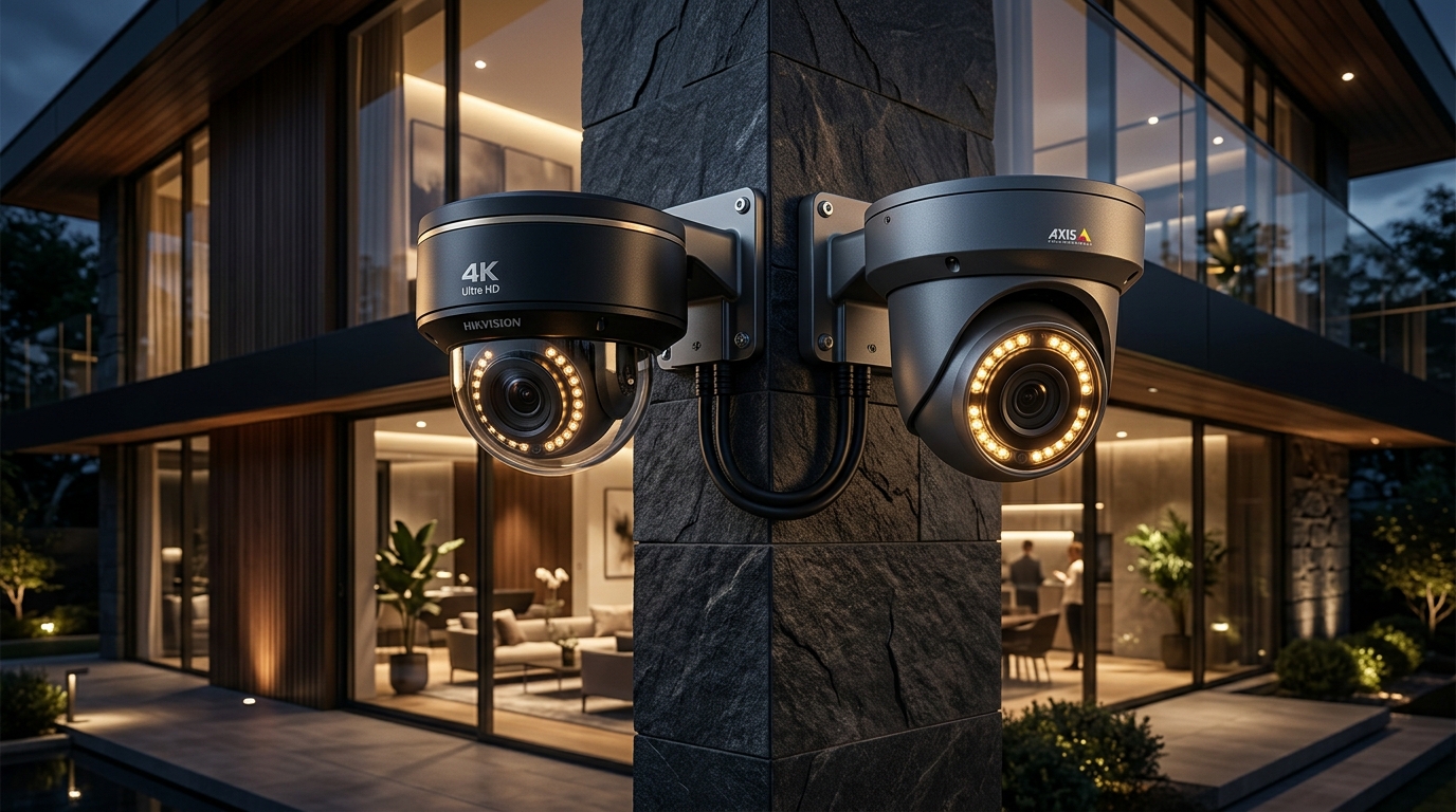 Commercial 4K CCTV Camera System